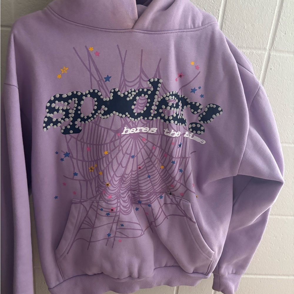 Purple Spider Hoodie